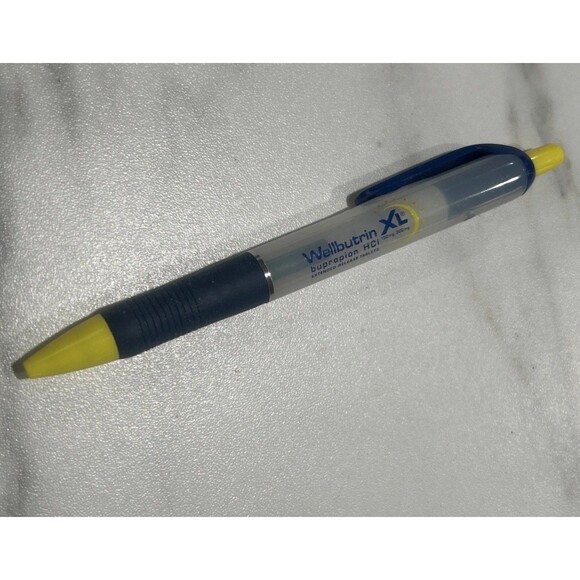 Drug Rep Wellbuterin XL Collectible Pen Plastic Doctor Office Gift Stocking - Picture 1 of 4